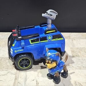 Blue Police Vehicle Toy with Figure Toy For Boy‎ Girl Paw Patrol
